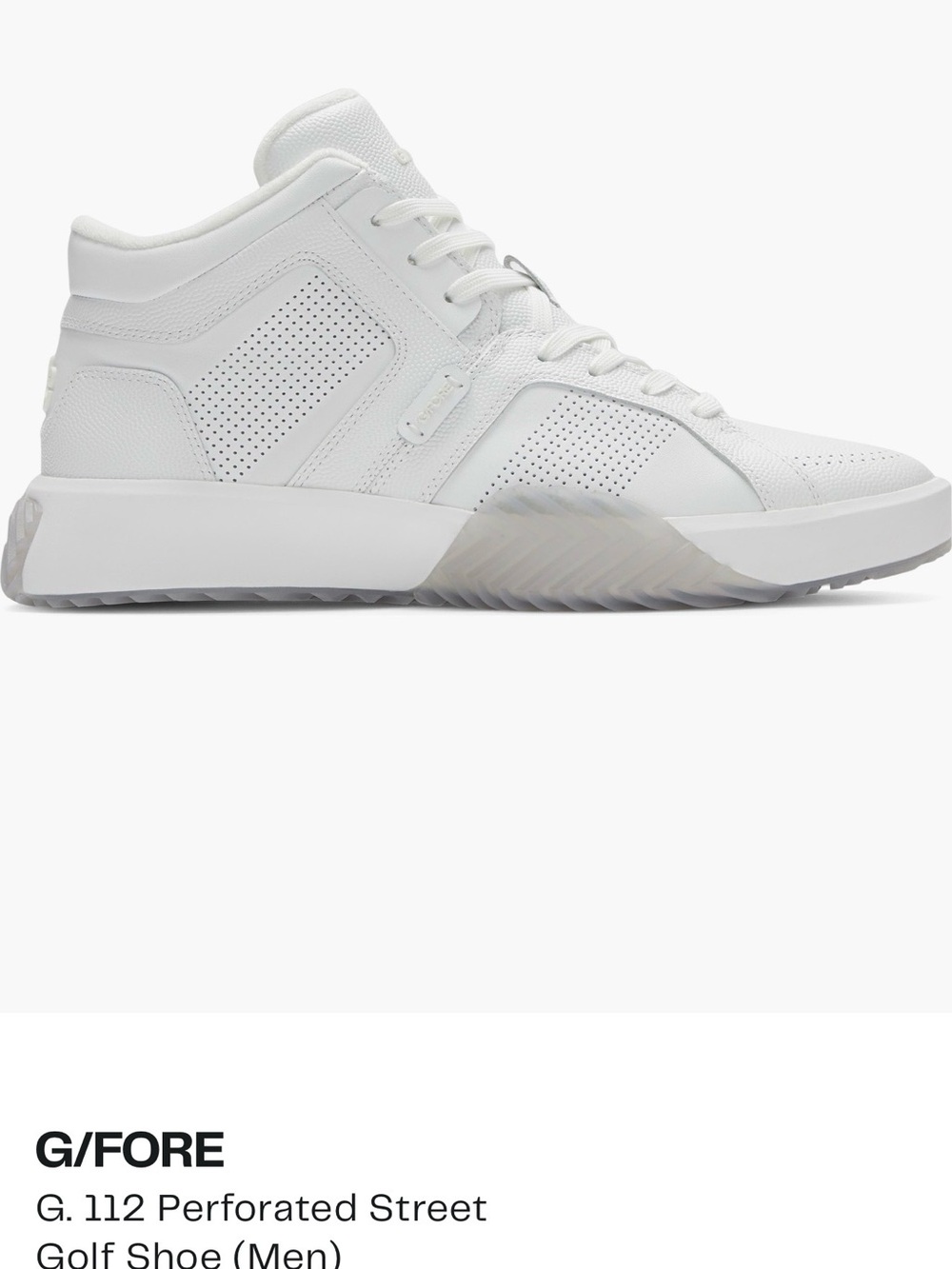G/FORE  G.112 perforated street golf shoes